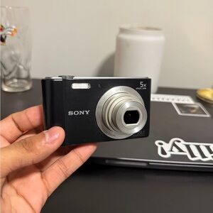 Sony Silver and Black Compact Digital Camera